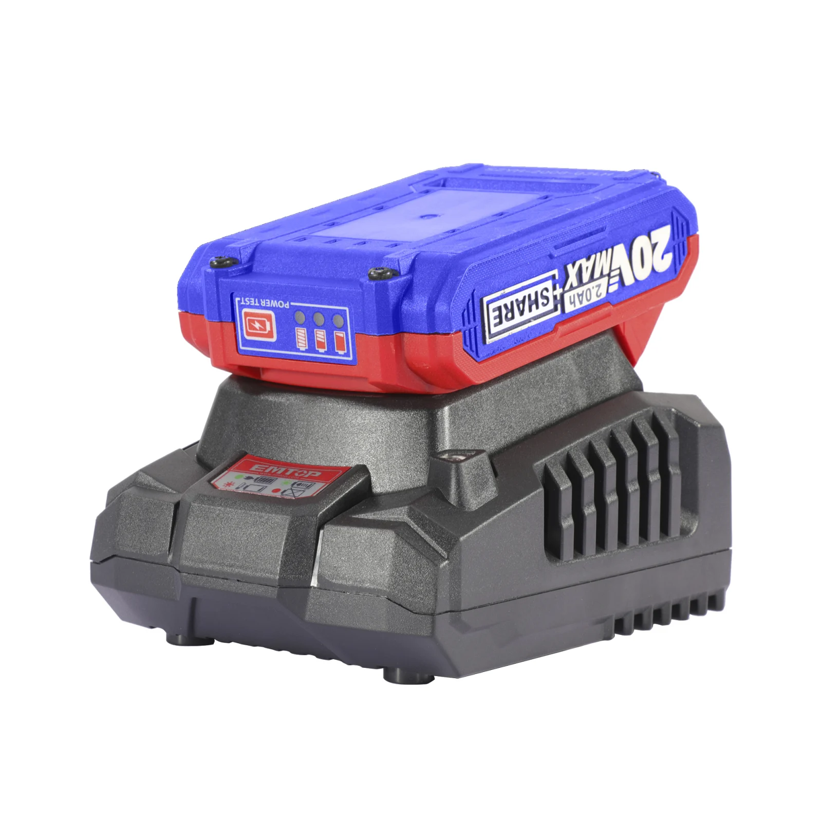 Incarcator acumulator, 2.0 Ah, 20V, 220V, universal pentru sculele EMTOP [2]