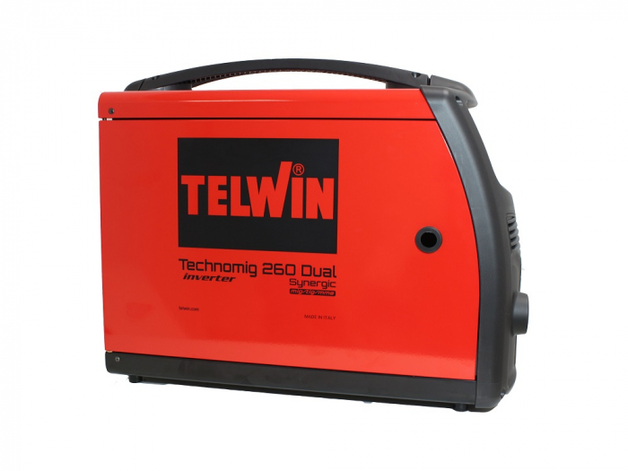 Invertor / aparat de sudura TECHNOMIG 260 DUAL SYNERGIC, MIG-MAG, Telwin 816056 [3]