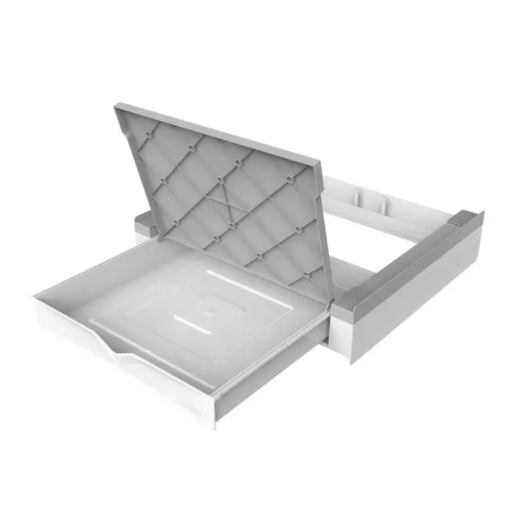 Kit suprapunere universal pentru masini de spalat, uscatoare, sertar retractabil, spatiu depozitare, MELICONI [2]