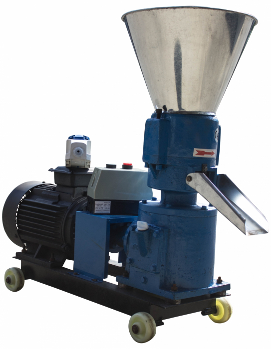 Granulator Furaje KL-150 motor 4Kw/1500RPM/380V/150kg/h cu 3 matrite [6]