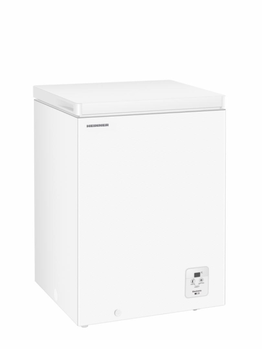 Lada frigorifica, capacitate 141 L, compresor inverter, 1 cos, super congelare, H 86 cm, Alb, HEINNER [2]