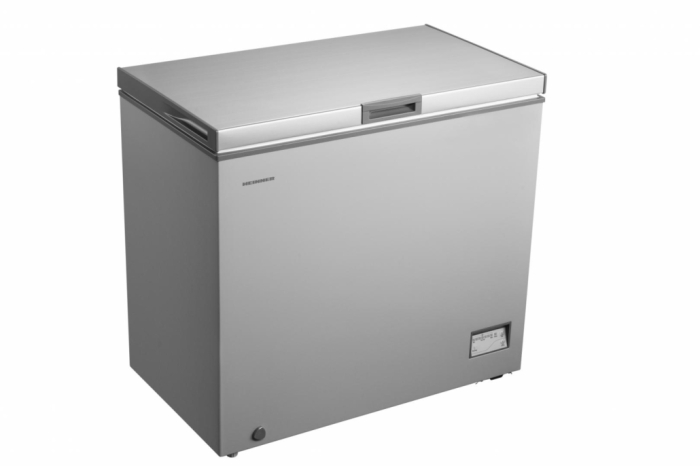 Lada frigorifica, capacitate 198 L, congelare rapida, roti deplasare, Argintiu, HEINNER [2]