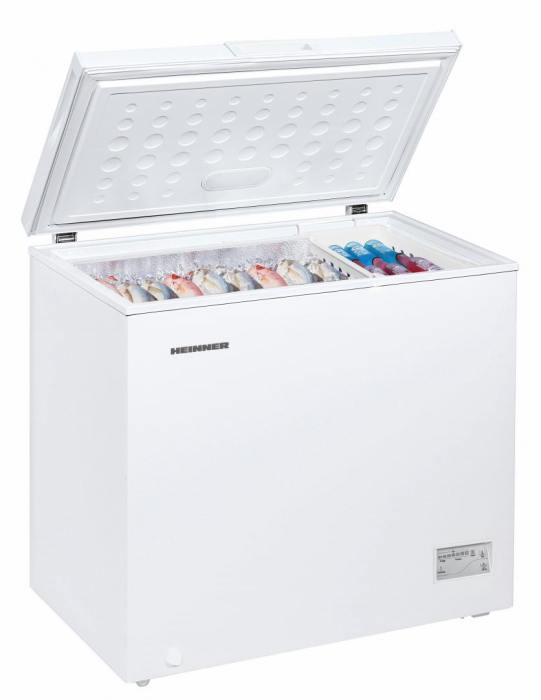 Lada frigorifica, capacitate 198 L, roti pt deplasare, E++, convertibil frigider/congelator, HEINNER [2]