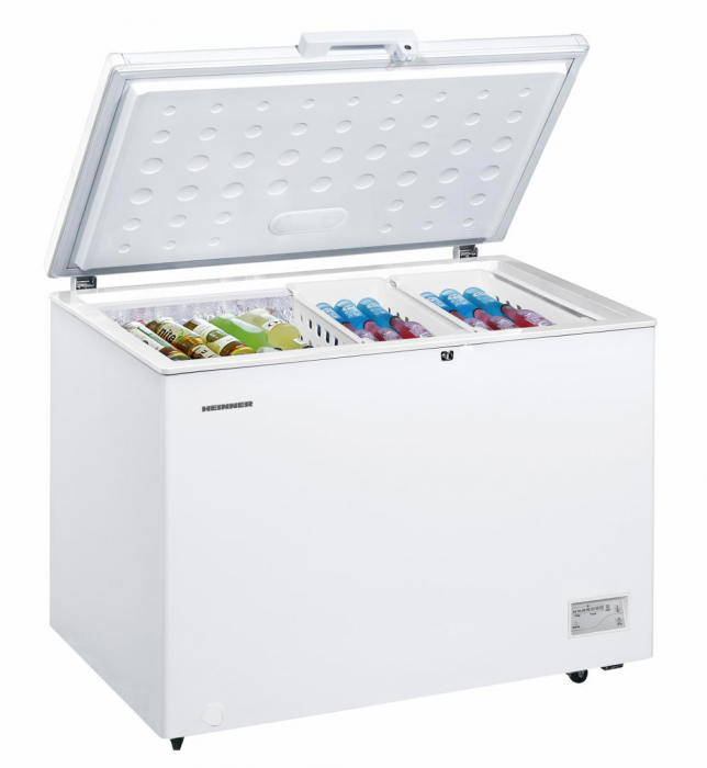 Lada frigorifica, capacitate 287 L, roti pt deplasare, E++, convertibil frigider/congelator, HEINNER [2]