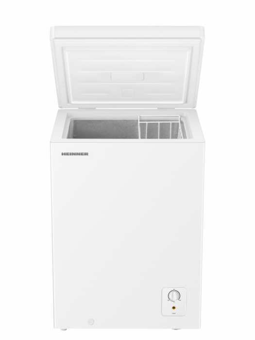 Lada frigorifica, capacitate 97 L, 1 cos, termostat, rezistenta la frig (-15*), H 86 cm, Alb, HEINNER [3]