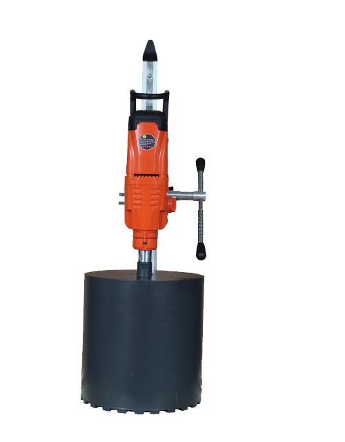 Masina de Carotat Profesionala, Industriala, beton armat, materiale dure, Ø606MM, 5.98KW, stand reglabil, CNO-CK-606/3E [3]