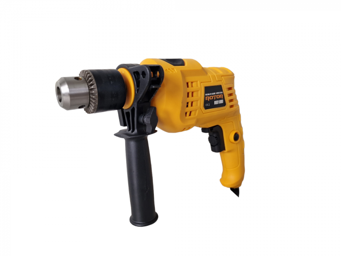 Masina de gaurit, Rotor RID1000, 230V, 1000W, 2800Rpm, mandrina cu 3 bacuri [2]