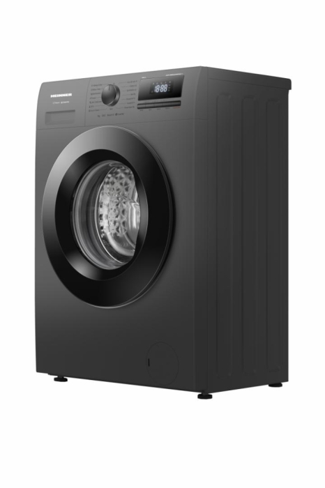 Masina de spalat, capacitate 6 kg, 1200 Rpm, motor inverter, clasa A, display digital, slim, 15 programe, Gri Titanium, HEINNER [3]