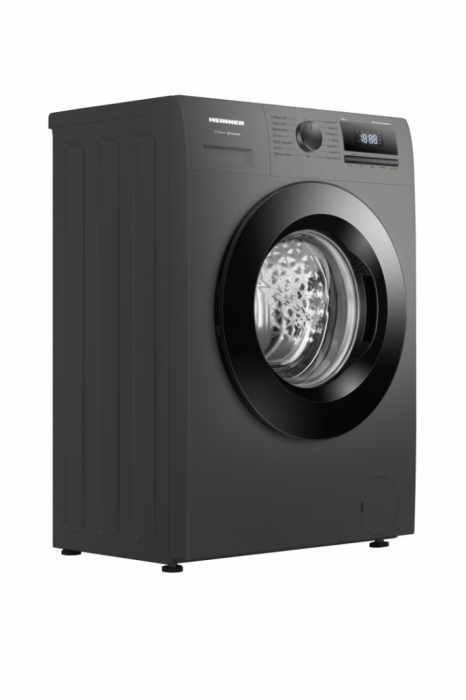 Masina de spalat, capacitate 6 kg, 1200 Rpm, motor inverter, clasa A, display digital, slim, 15 programe, Gri Titanium, HEINNER [4]
