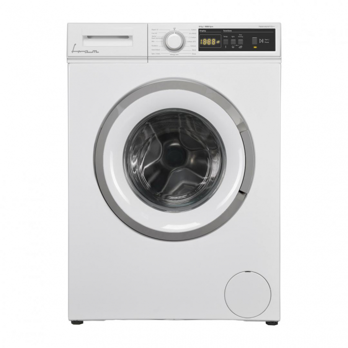 Masina de spalat rufe, 1000 Rpm, 15 programe, clasa D, capacitate 6 kg, alba, FRAM [1]