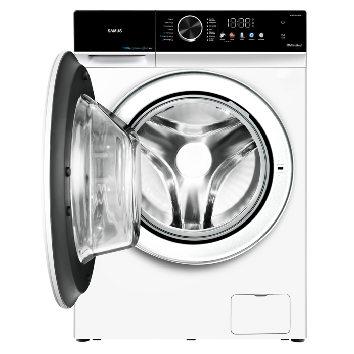 Masina de spalat rufe, automata, motor inverter, capacitate 10 kg, 1200 Rpm, 14 programe, display color, clasa A, SAMUS [4]