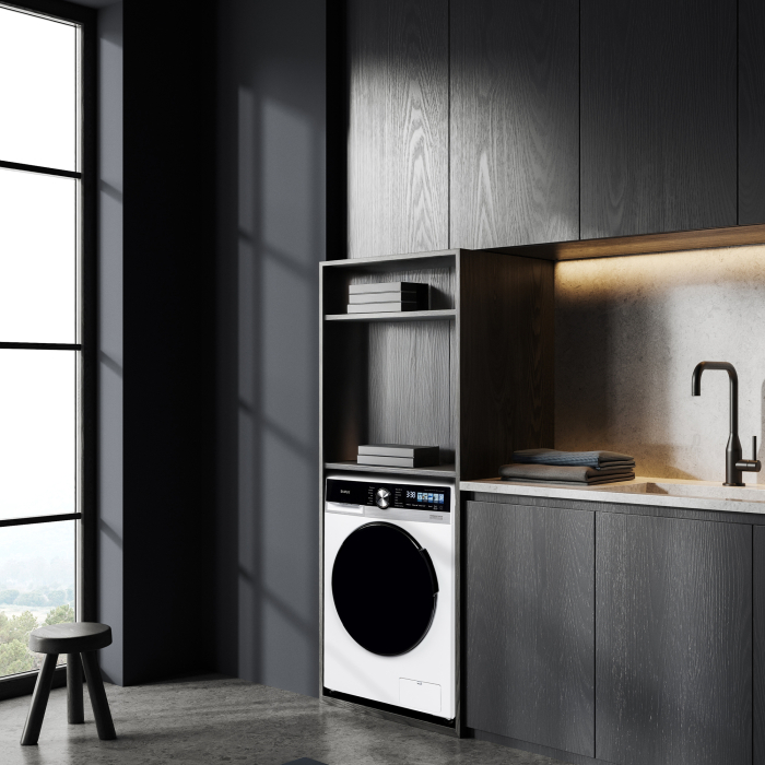 Masina de spalat rufe, automata, motor inverter, capacitate 8 kg, 1400 Rpm, 14 programe, display pictograme, clasa A, SAMUS [18]