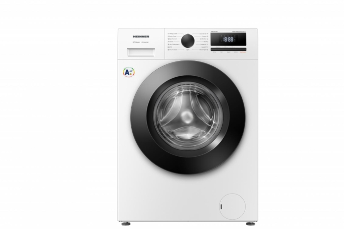 Masina de spalat rufe, capacitate 10 kg, 1400 Rpm, clasa A+, 15 programe, motor inverter, display digital, Alb, HEINNER [1]