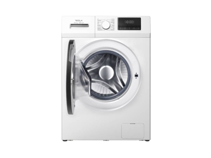 Masina de spalat rufe, capacitate 10 kg, clasa A, motor inverter, display LED, 16 programe, Alb, TESLA [2]