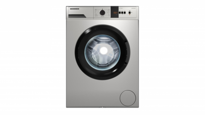 Masina de spalat rufe, capacitate 7 kg, 1200 Rpm, 15 programe, Argintiu, HEINNER [1]