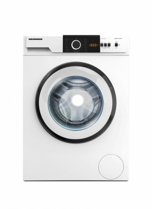 Masina de spalat rufe, capacitate 7 kg, 15 programe, afisaj LED, 1200 Rpm, alb, HEINNER [1]