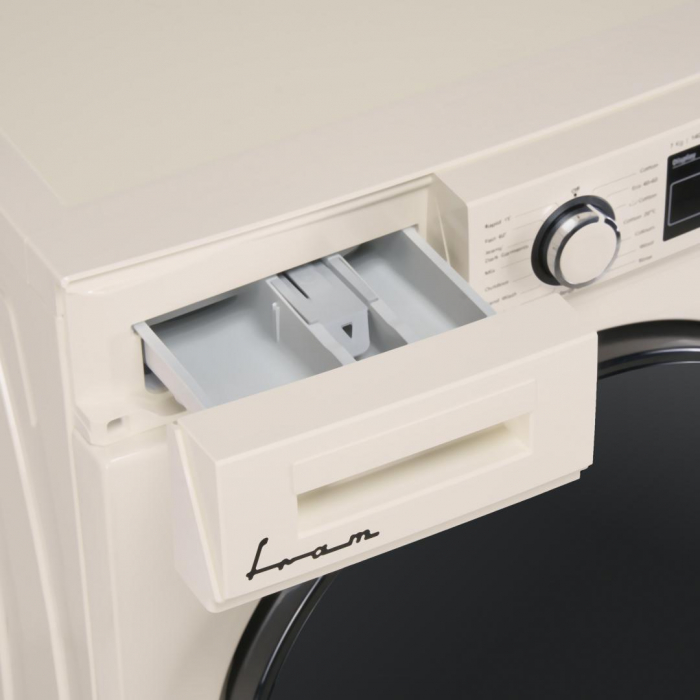 Masina de spalat rufe, capacitate 7 kg, 15 programe, afisaj LED, touch, crem lucios, FRAM [4]
