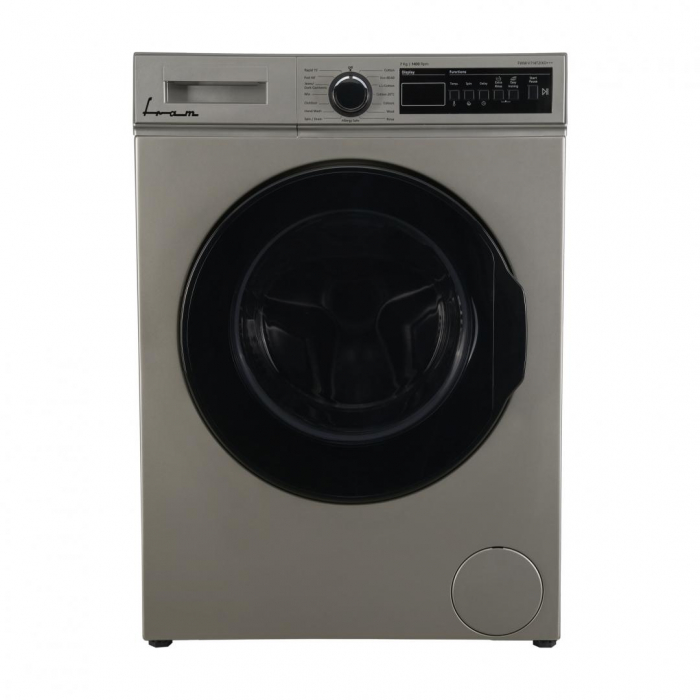 Masina de spalat rufe, capacitate 7 kg, 15 programe, afisaj LED, touch, INOX crom, FRAM [1]