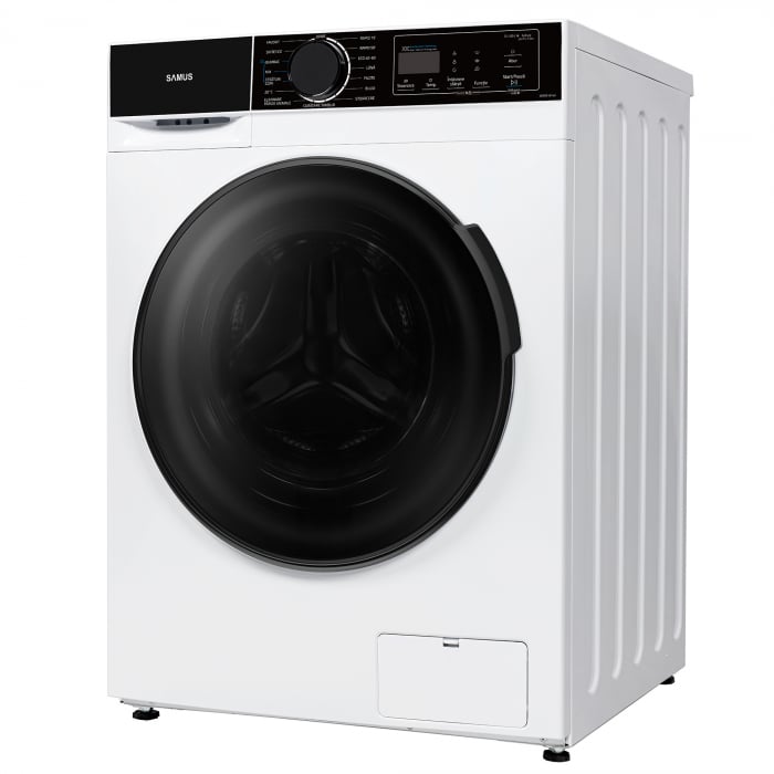 Masina de spalat rufe, capacitate 8 kg, 15 programe, 1400 Rpm, motor inverter, clasa A, Samus WSADI-8143 [3]
