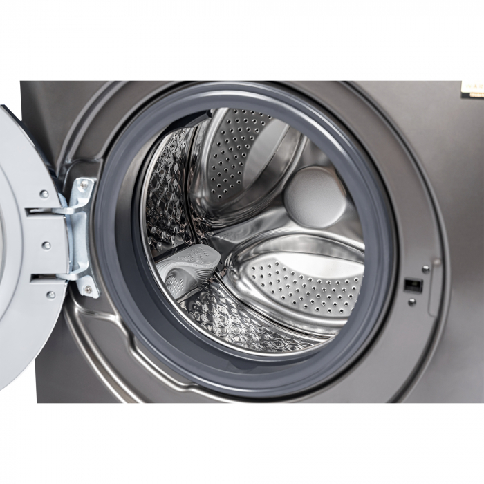 Masina de spalat rufe, capacitate 8 kg, 15 programe, 1400 Rpm, gri inchis, Samus WSADI-8145DS [3]