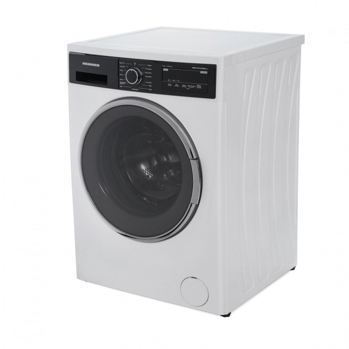 Masina de spalat rufe, display Touch, 15 programe, capacitate 9 kg, Alba, B+++, HEINNER [4]