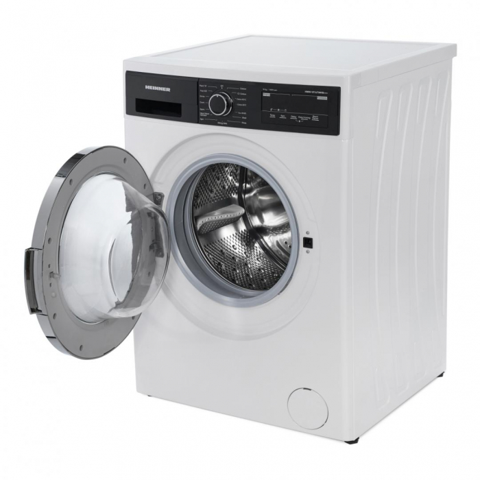 Masina de spalat rufe, display Touch, 15 programe, capacitate 9 kg, Alba, B+++, HEINNER [3]