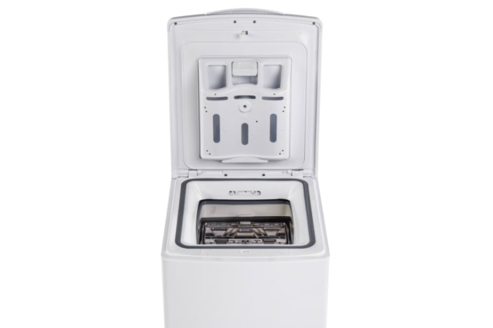 Masina de spalat rufe, incarcare verticala, capacitate 7 kg, 1200 Rpm, motor inverter, temperatura reglabila, Alb, VIVAX [3]