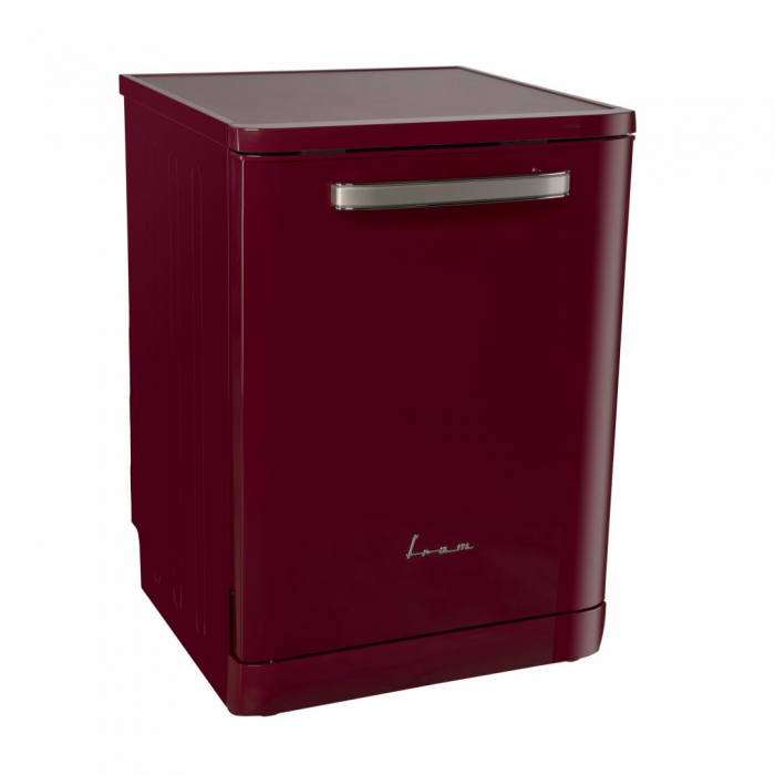 Masina de spalat vase, capacitate 12 seturi, display Led, 6 programe, clasa E, Burgundy, FRAM [3]