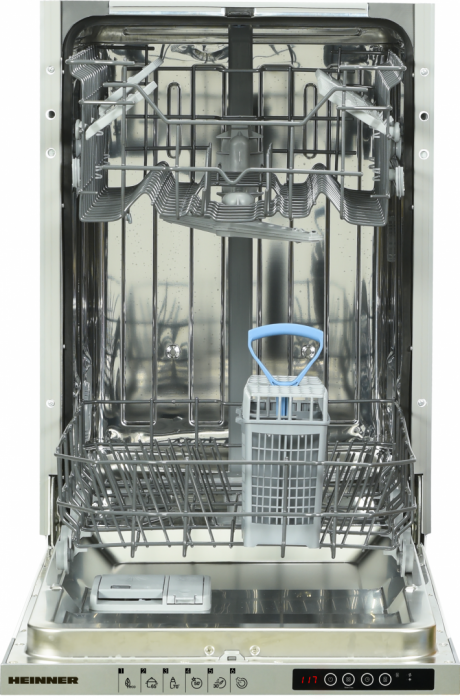 Masina de spalat vase, incorporabila, clasa E, capacitate 10 seturi, 6 programe, Slim, HEINNER [5]