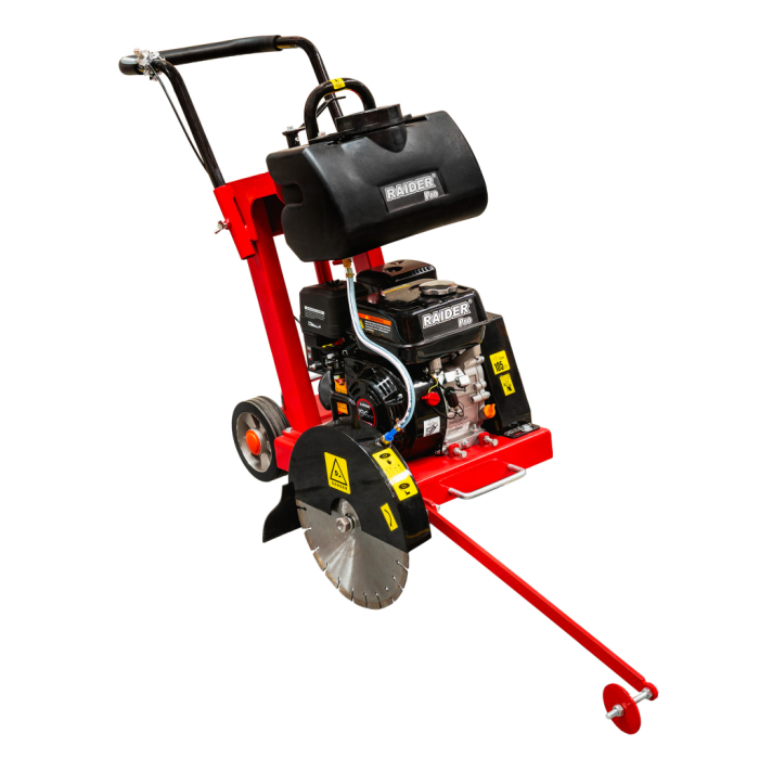 Masina de taiat beton, asfalt, Ø350mm, motor benzina LONCIN, 4 timpi, 6.5 Cp, 4.1 Kw, 196 cm³, RAIDER [2]