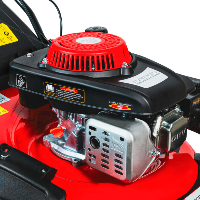 Masina de tuns gazon pe benzina, autopropulsie, motor 4 timpi, 196 Cc, 4.3 Cp, mulcire, 4 in 1, latime 52 cm, cos 65 L, RAIDER [7]