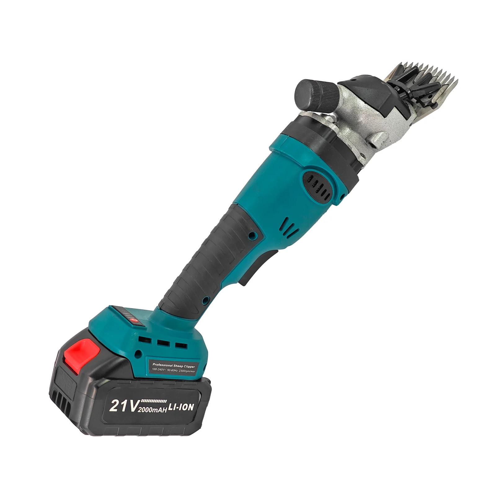 Masina de tuns oi cu acumulator, 2 x 21V, 2 Ah, Li-ION, 3000Rpm, 13 dinti, DDT [5]