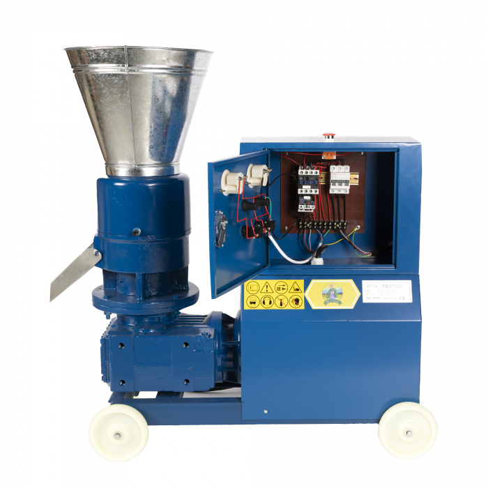 Masina PRO de facut peleti, 7.5KW, 380V, 100kg/ora, 1500 Rpm, Bobinaj Cupru Micul Fermier GF-2190 [3]