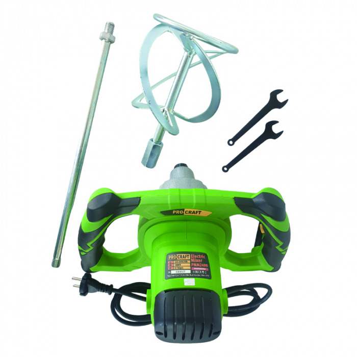 Mixer, amestecator mortar, adeziv, 1400W, Procraft PMM2400 [2]