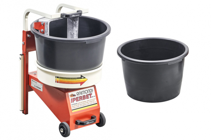 Mixer, amestecator mortar, adeziv, Profesional, 45L, 370W, IPERBET - RAIMONDI-110 [2]