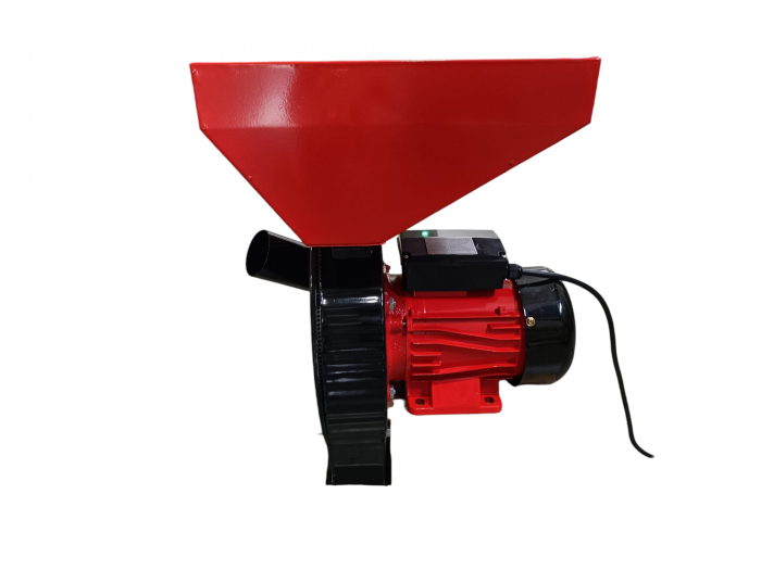 Moara electrica cereale si stiuleti, 3900W, 2850Rpm, cuva mare, buton ON/OFF, Cupru 100%, Yamamoto YM3900 [3]