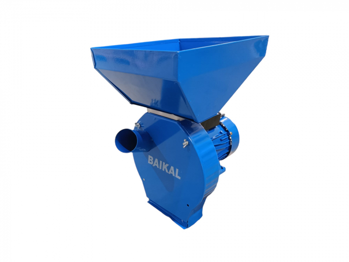 Moara electrica, cereale si stiuleti, 3900W, bobinaj cupru, cuva mare, Baikal BM3900 [4]