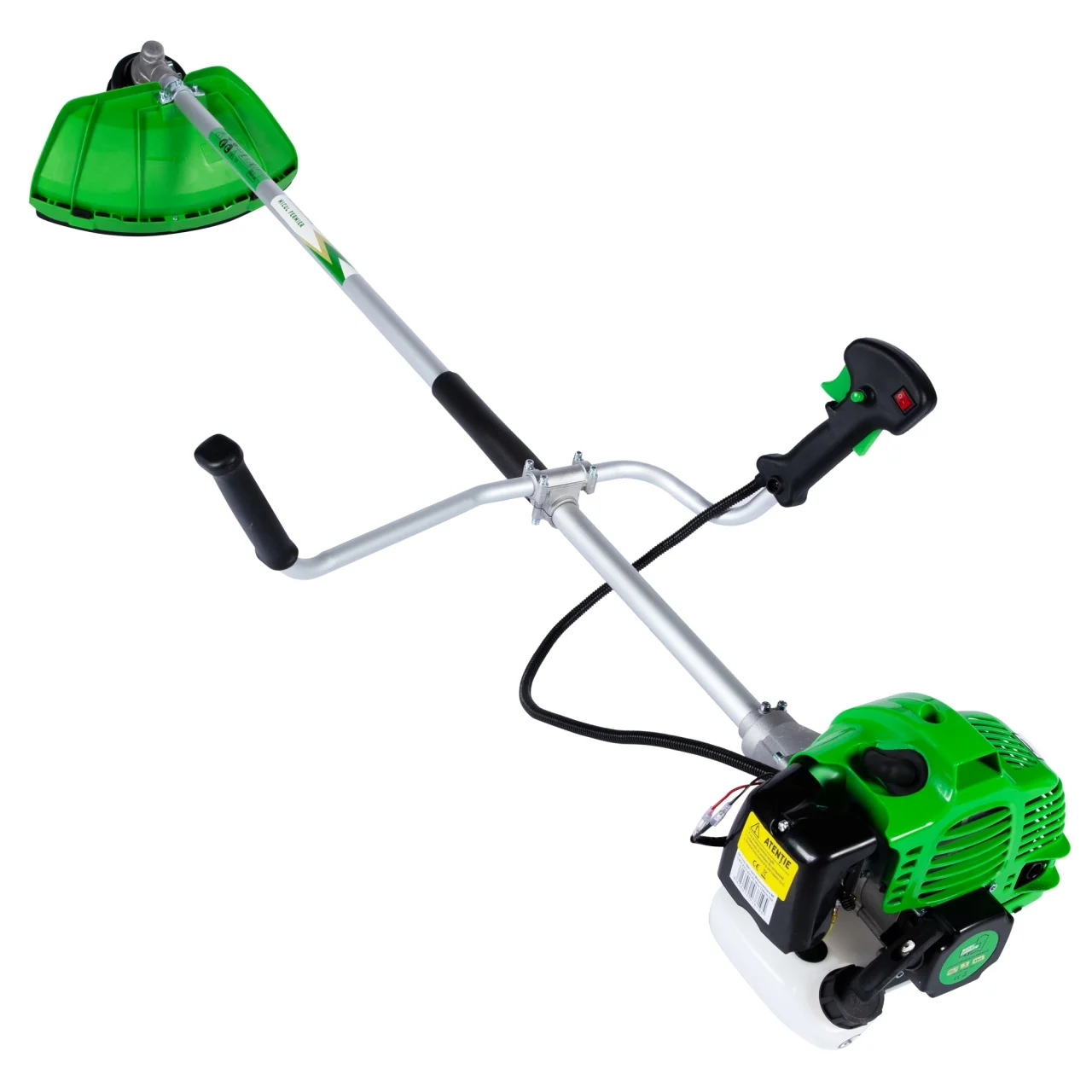 Motocoasa pe benzina, 3.4 Cp, 3 accesorii incluse, pornire rapida, 9500 Rpm, Micul Fermier [16]