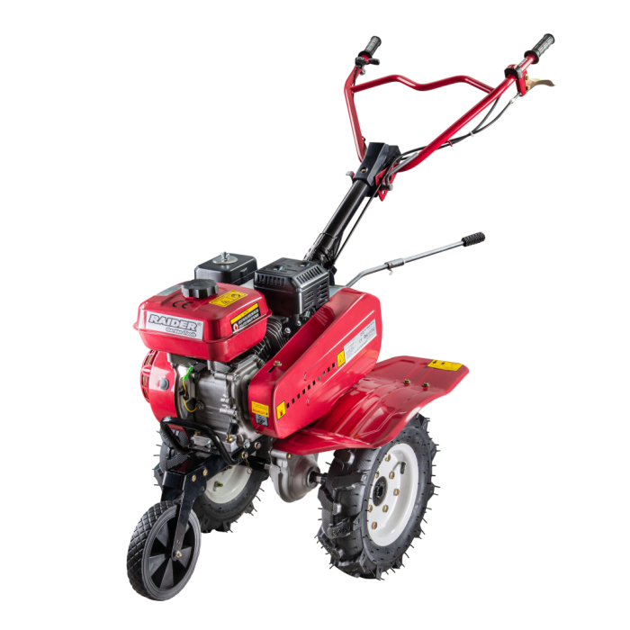 Motocultor pe benzina, 7 Cp, 4 timpi, 5.2 Kw, 2 viteze + marsarier, latime lucru 100mm, 208 cm³, RAIDER [2]