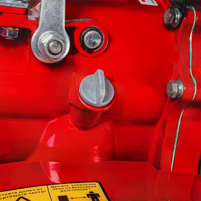 Motocultor pe benzina, 7 Cp, 4 timpi, 2 viteze + marsarier, far, latime lucru 1200mm, 208 cm³, accesorii incluse, RAIDER [10]