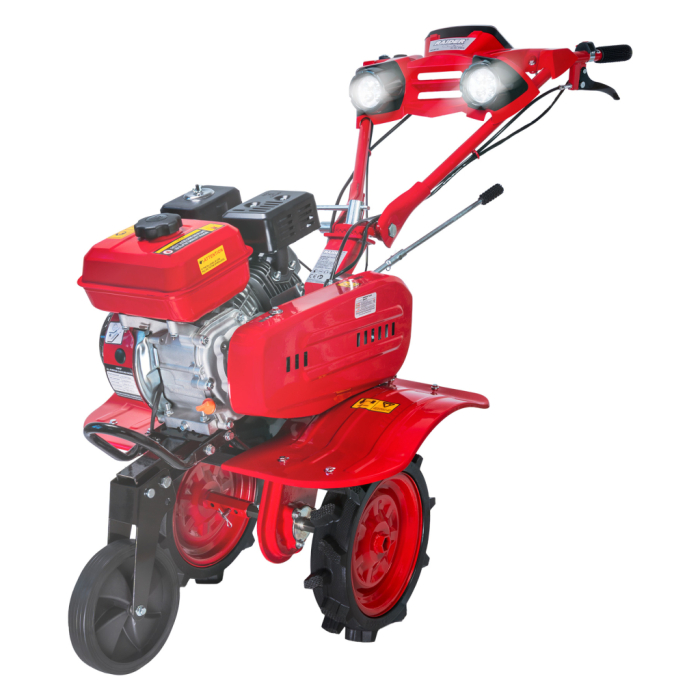 Motocultor pe benzina, 7 Cp, 4 timpi, 5.2 Kw, 2 viteze + marsarier, 2 faruri, latime lucru 1200mm, 212 cm³, RAIDER [2]