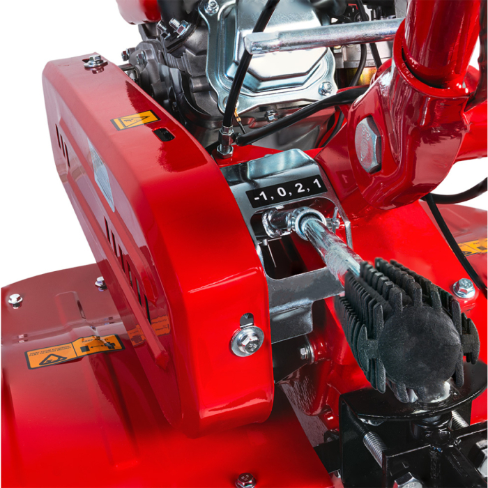 Motocultor pe benzina, 7 Cp, 4 timpi, 5.2 Kw, 2 viteze + marsarier, 2 faruri, latime lucru 1200mm, 212 cm³, RAIDER [8]