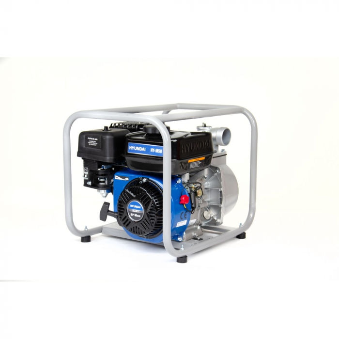 Motopompa pentru apa curata, aspiratie 8 m, 212 Cc, 466l/min, 2" tol, refulare 32 m, Hyundai [1]