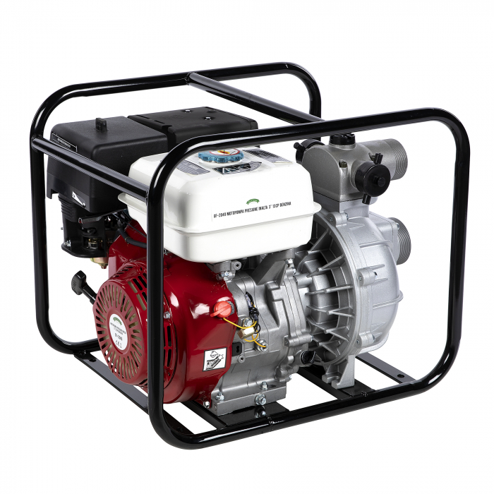 Motopompa presiune inalta, 3", 13CP, benzina, 4 timpi, 9.5Kw, 80m refulare, Micul Fermier GF-2049 [4]