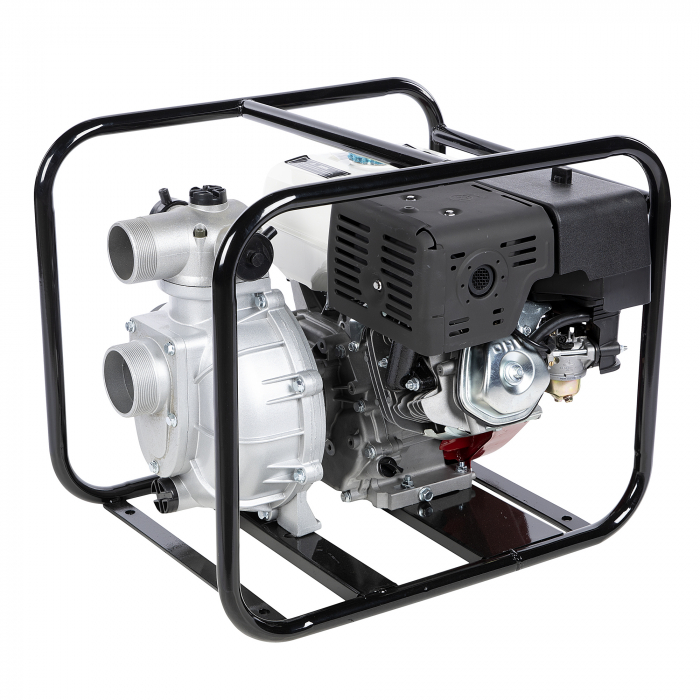 Motopompa presiune inalta, 3", 13CP, benzina, 4 timpi, 9.5Kw, 80m refulare, Micul Fermier GF-2049 [2]