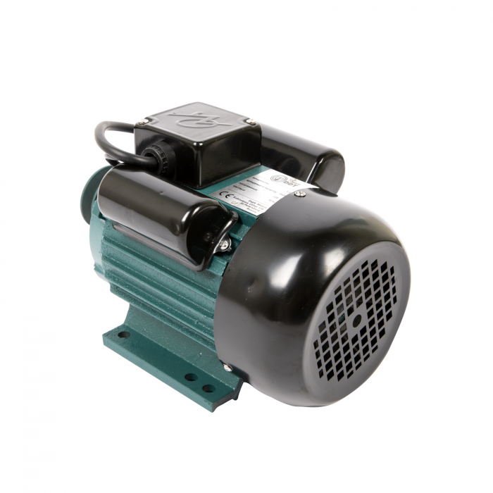 Motor electric monofazat, 1100 W, 1500 rpm, 2 condensatori,corp fonta, DDT Power [3]