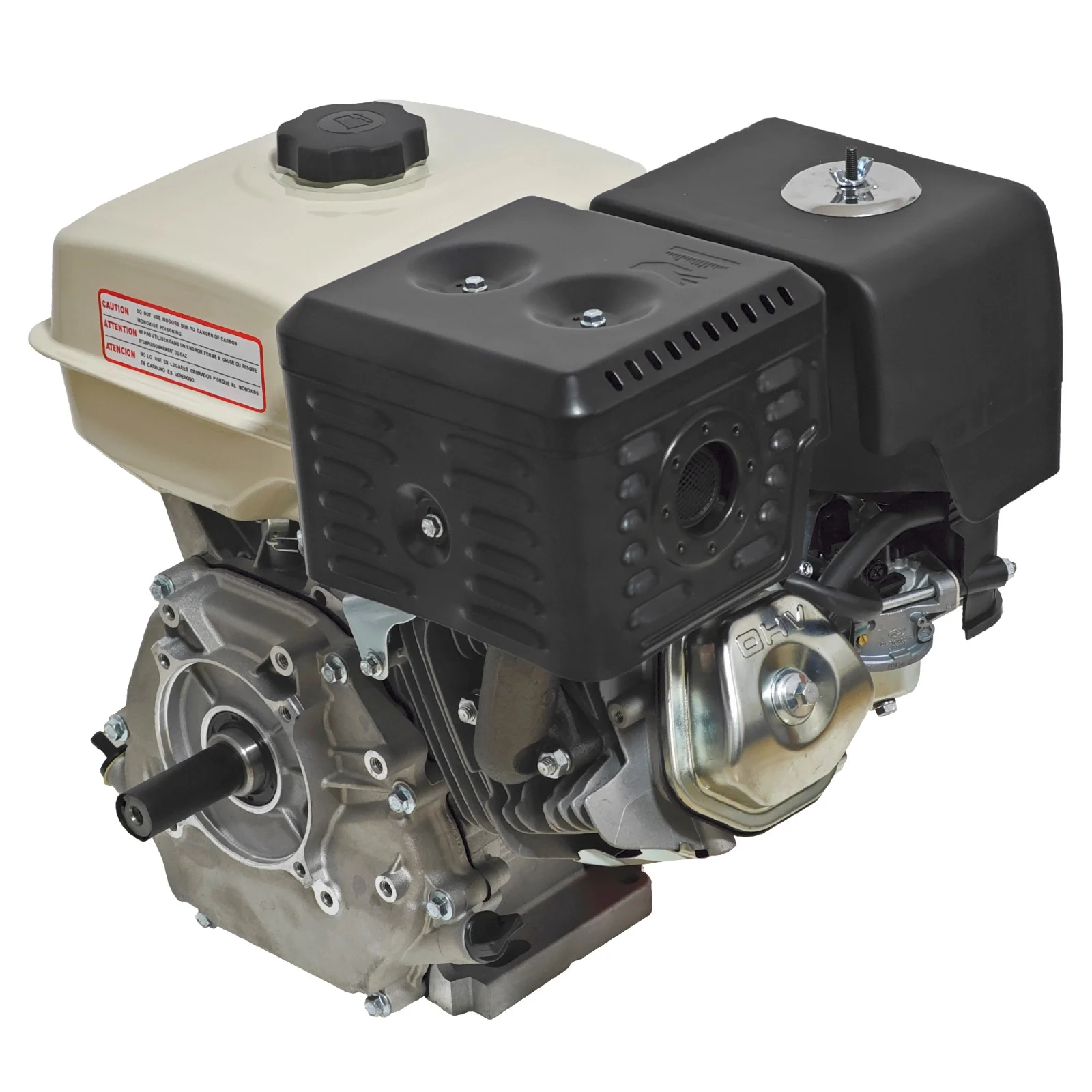Motor pe benzina, 13 Cp, DDT, 4 timpi, fulie dubla (inclusa), 7.3 kw, ax pana 25mm [5]