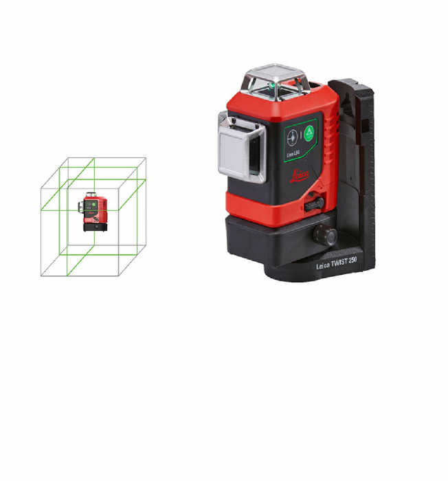 Nivela laser multilinie, 360*, profesionala, LINO L6G - LI-ION - LEICA-918977 [3]