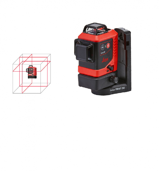 Nivela laser multilinie, 360*, profesionala, LINO L6R - ALKALINE - LEICA-918976 [3]