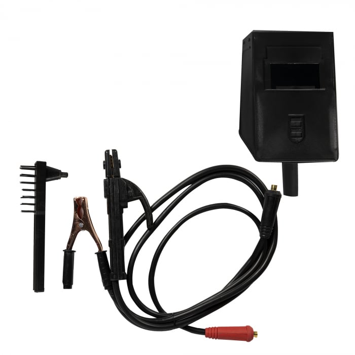 Pachet aparat de sudura Almaz AZ-ES003 + masca automata cu cristale Almaz, accesorii incluse, 250 A, 220V [5]